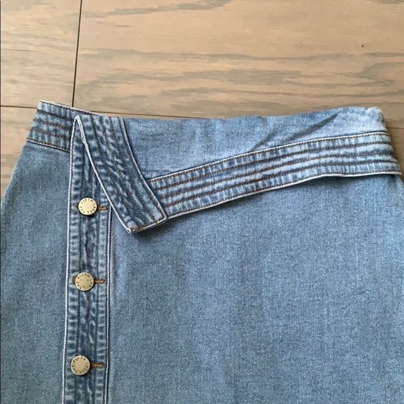 NEW The Fifth Label Offshore Denim Mini Skirt S - Picture 6 of 9